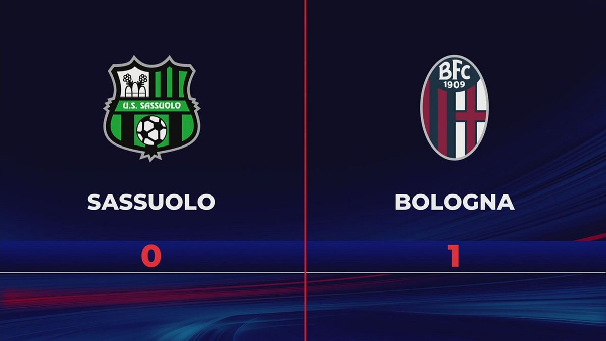 Sassuolo-Bologna 0-1: gli highlights