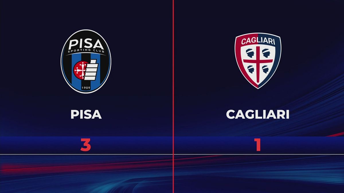 Pisa-Cagliari 3-1: gli highlights