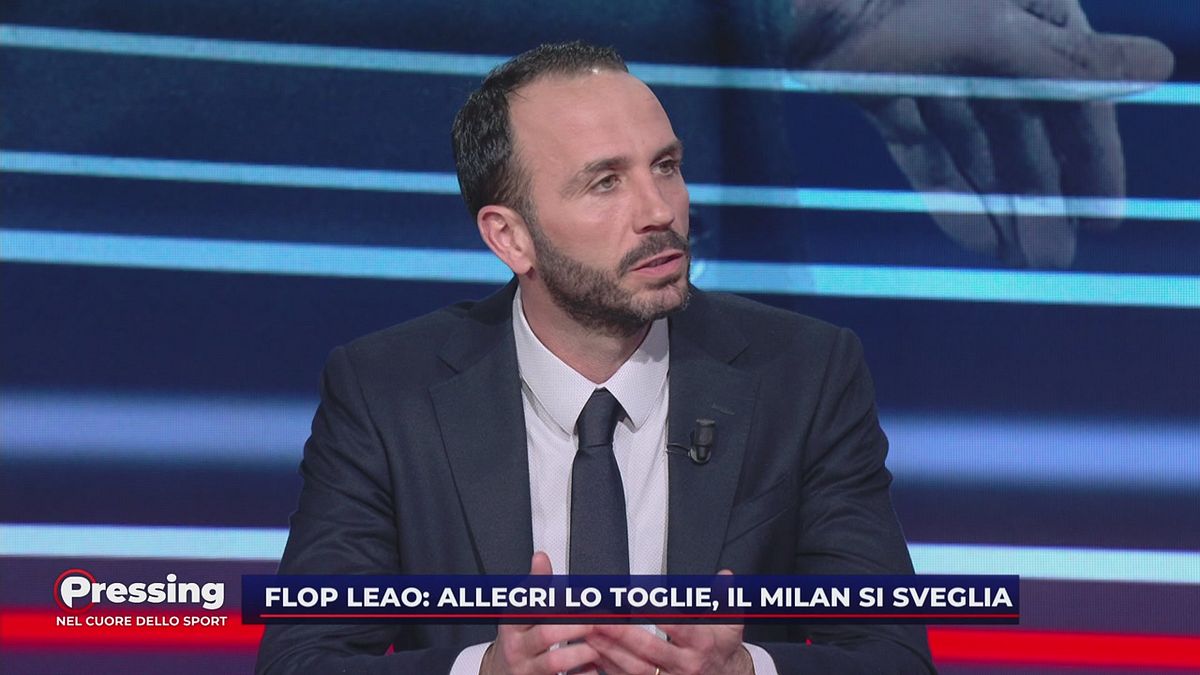 Pazzini: "Leao, non puoi avere quell'atteggiamento!"