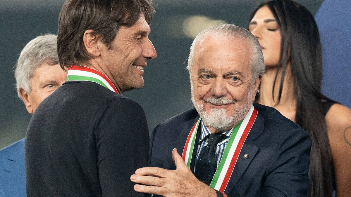 Antonio Conte e Aurelio de Laurentiis