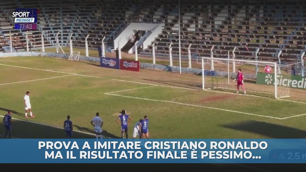 Come Cr7 ma finisce malissimo...