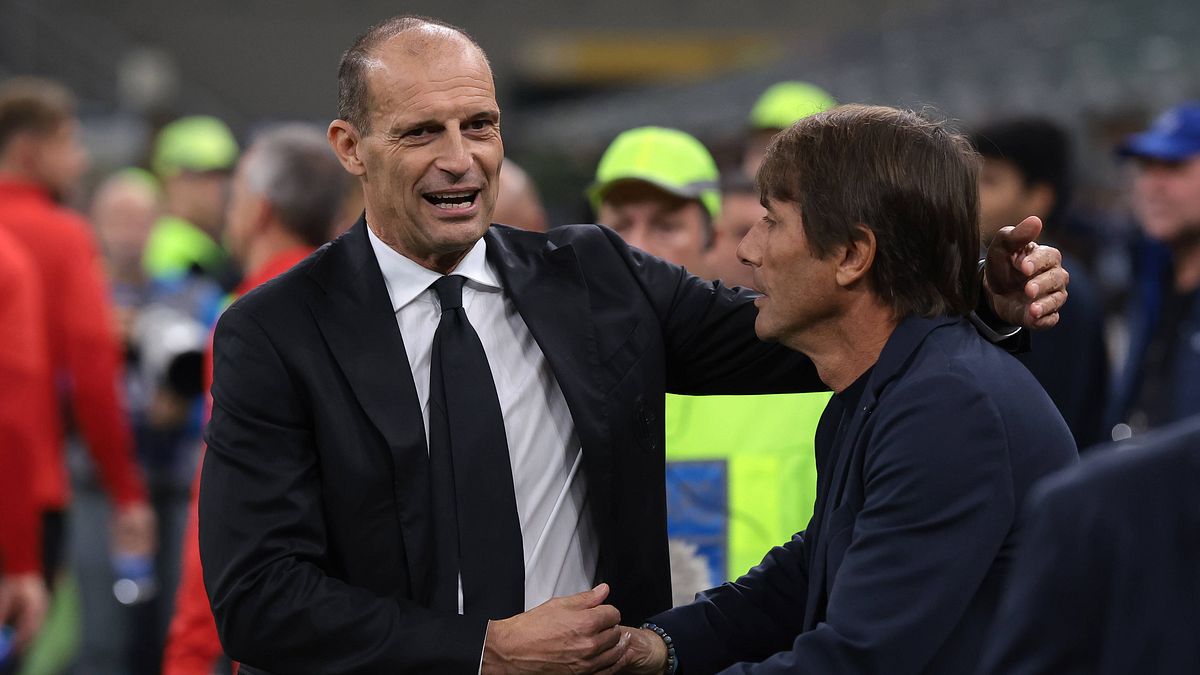Max Allegri e Antonio Conte