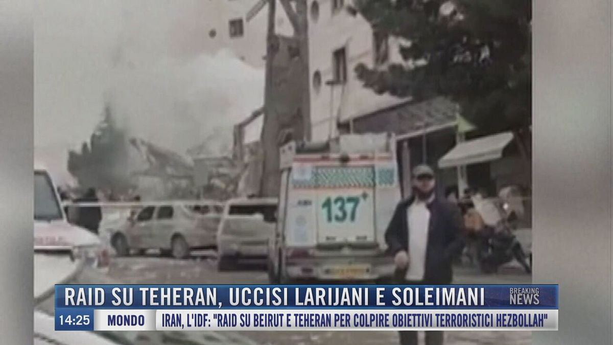 Breaking News delle 14.00 | Raid su Teheran, uccisi Larijani e Soleimani