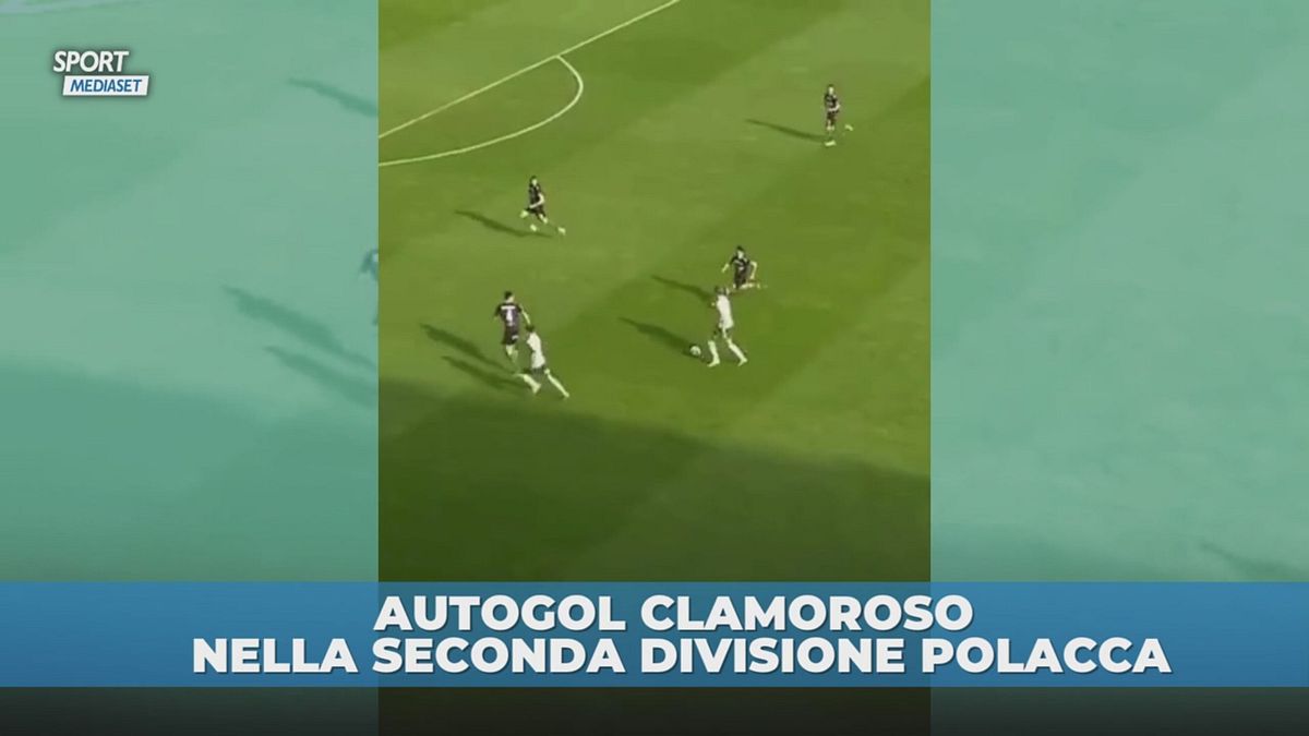 Incredibile autogol in Polonia: mai visto niente di simile