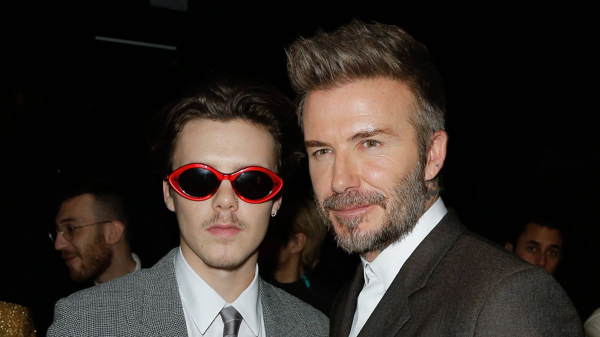 Street style Fashion Week: David e Cruz Beckham a Parigi per la sfilata di Dior