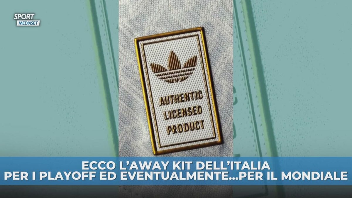 Ecco la nuova maglia away dell'Italia