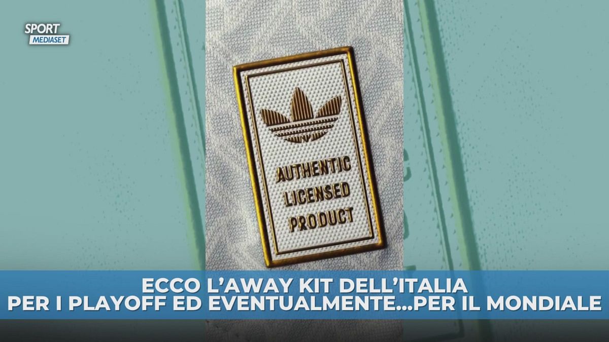 Ecco la nuova maglia away dell'Italia