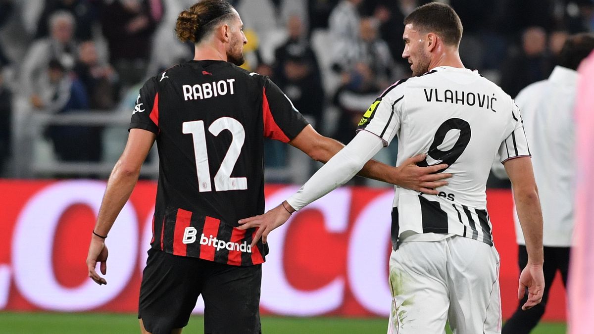 Rabiot e Vlahovic