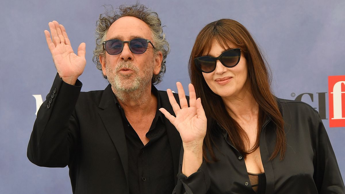 Monica Bellucci e Tim Burton