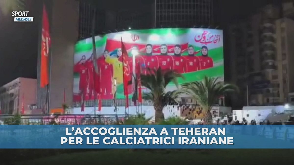 Festa in Iran per le calciatrici rientrate dall'Australia