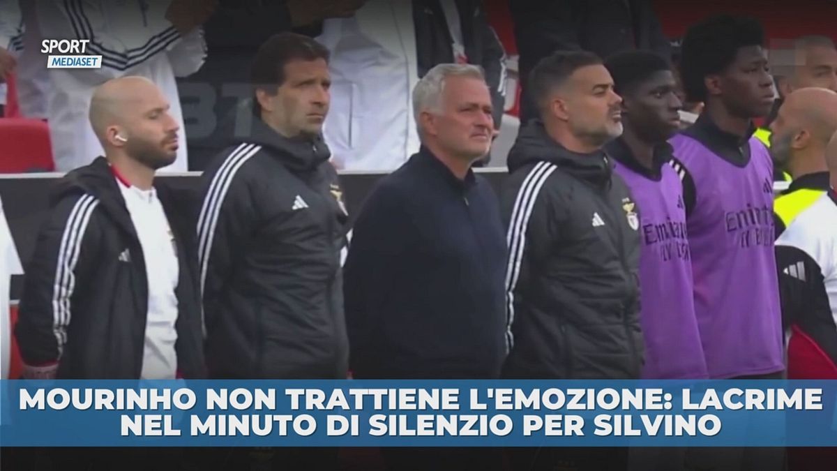 Mourinho in lacrime