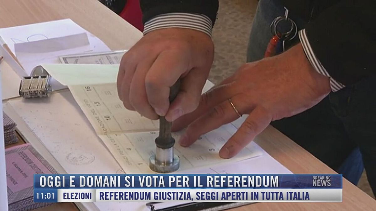 Breaking News delle 09.00 | Oggi e domani si vota per il referendum