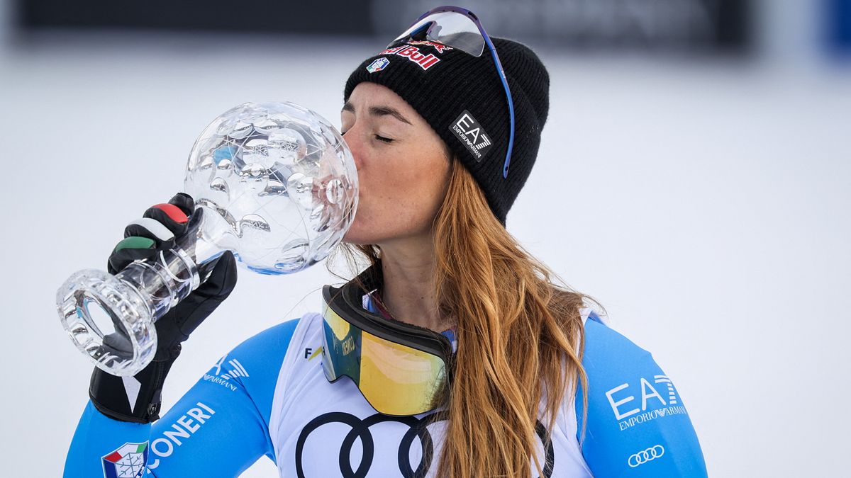 Sofia Goggia nel SuperG di Lillehammer