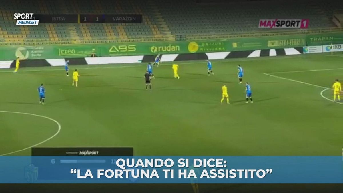 Quando si dice: "baciato dalla fortuna"