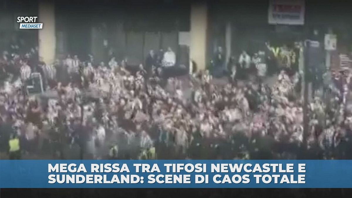 Caos totale per Newcastle-Sunderland