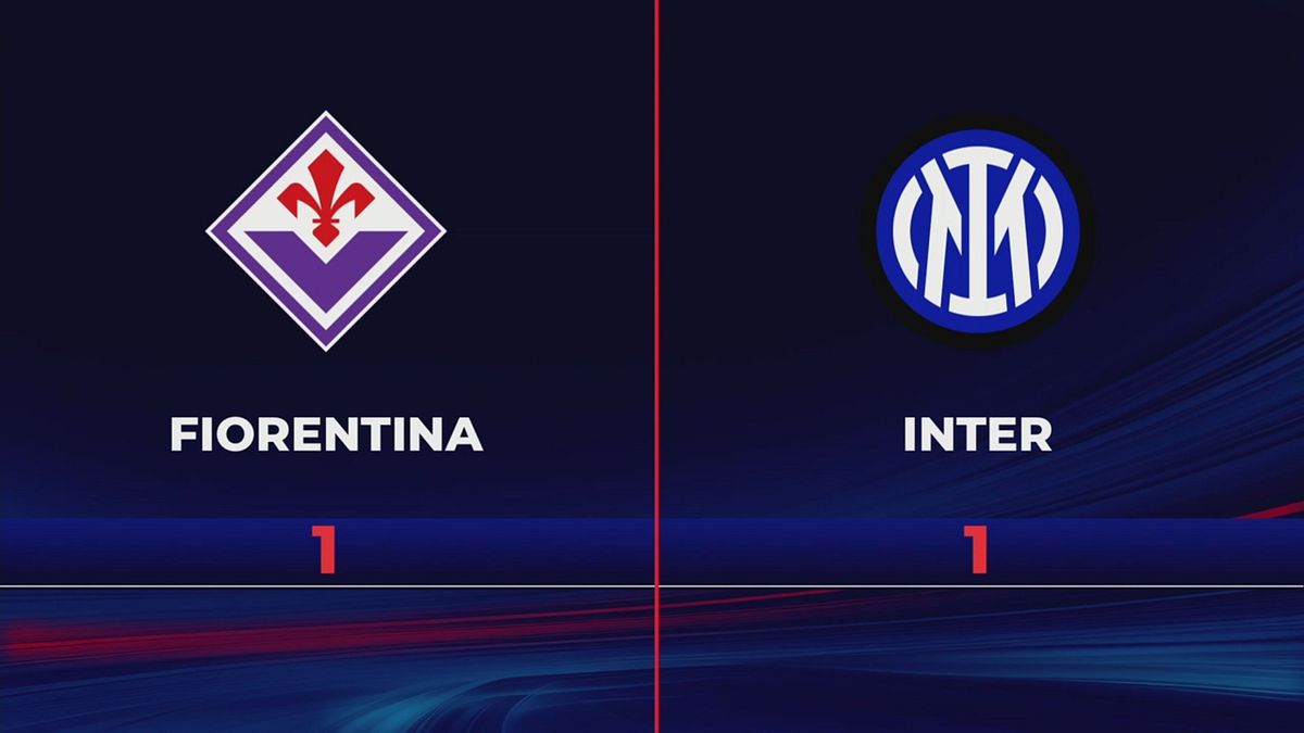 Fiorentina-Inter 1-1: gli highlights