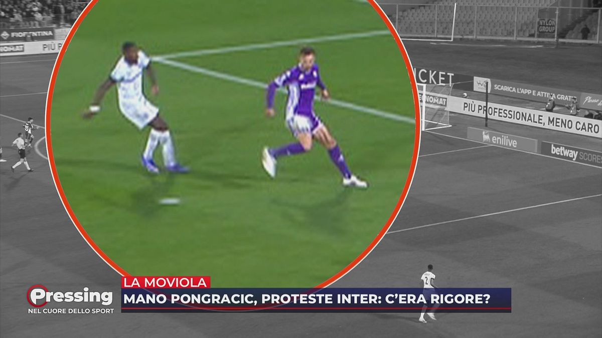 La moviola di Fiorentina-Inter: tocco di braccio di Pongracic, era rigore?