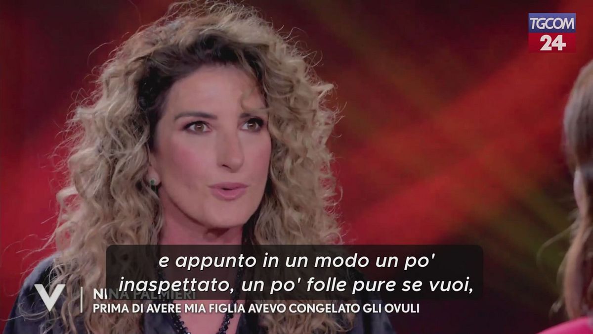Nina Palmieri e la maternità a 41 anni: "Amanda non è stata una scelta, avevo congelato gli ovuli"