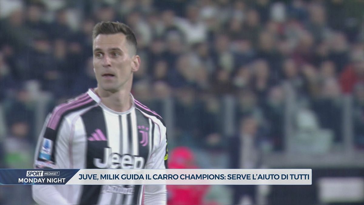 Juventus, Milik è l'uomo in più a caccia della Champions