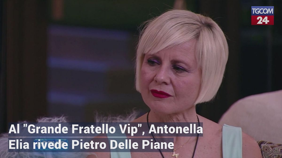 "Grande Fratello Vip", Antonella Elia chiude con Pietro Delle Piane