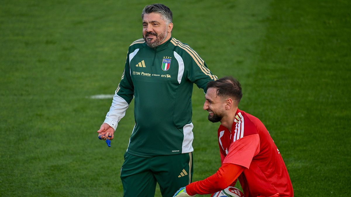  Gattuso e Donnarumma