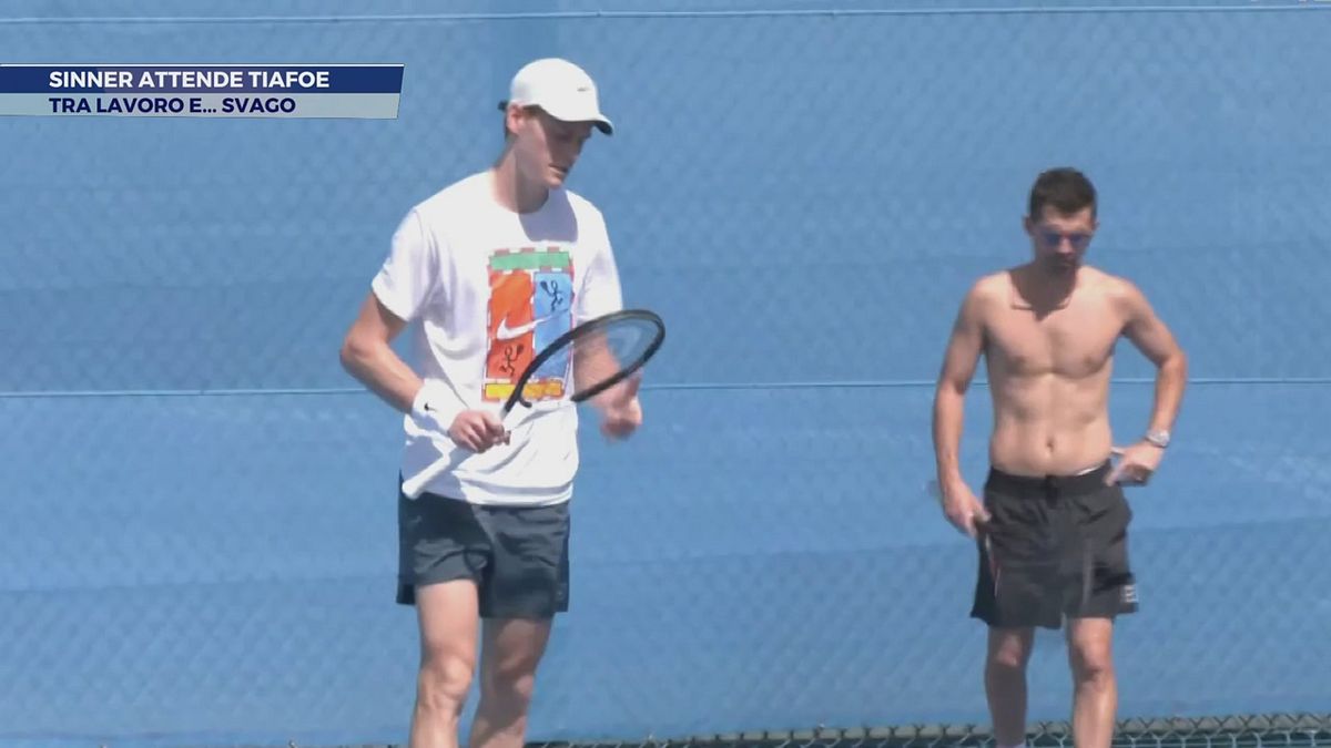 Sinner attende Tiafoe