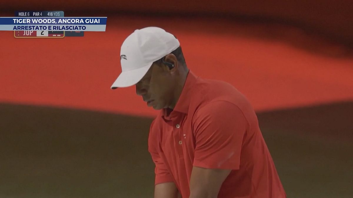 Tiger Woods, ancora guai