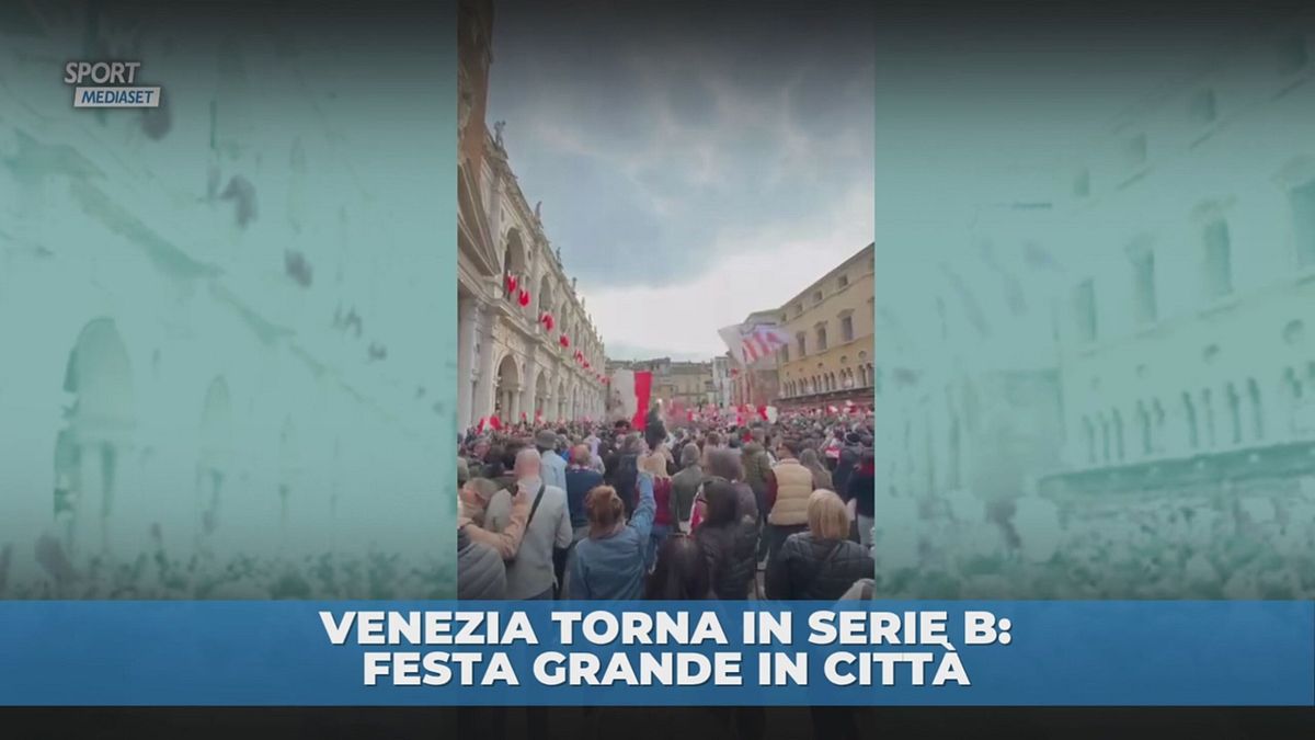 Vicenza in Serie B: che festa in città
