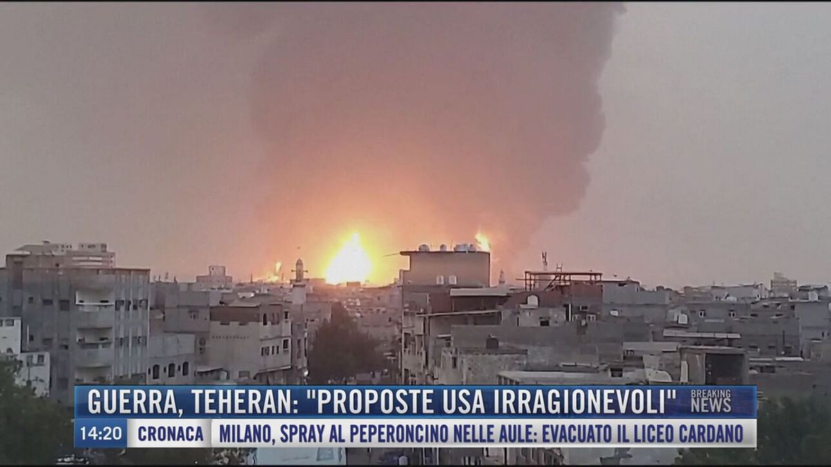 Breaking News delle 14.00 | Guerra, Teheran: "Proposte Usa irragionevoli"