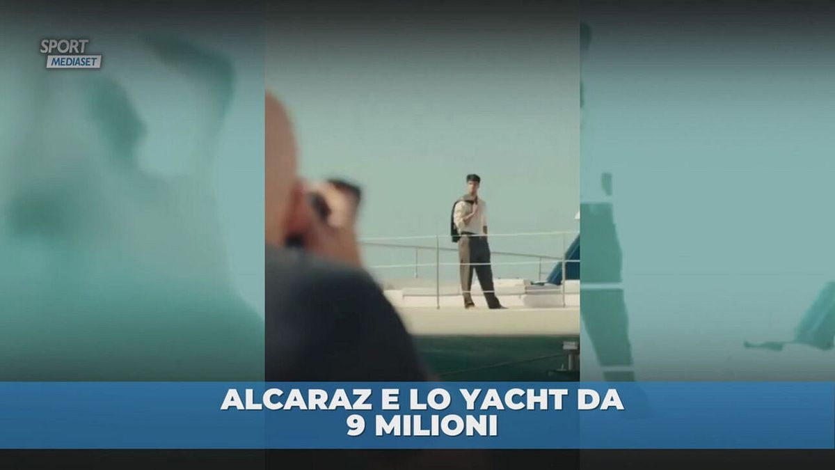 Alcaraz: yacht da 9 milioni