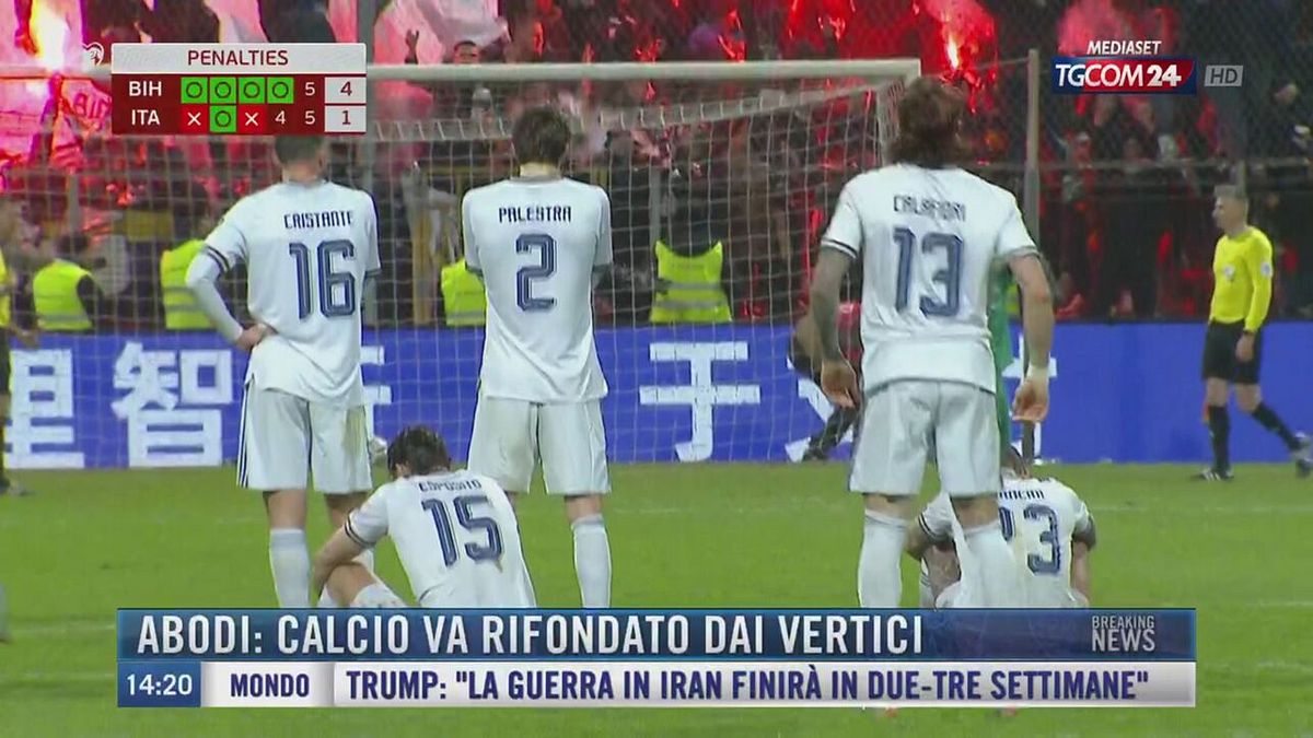 Breaking News delle 14.00 | Abodi: calcio va rifondato dai vertici