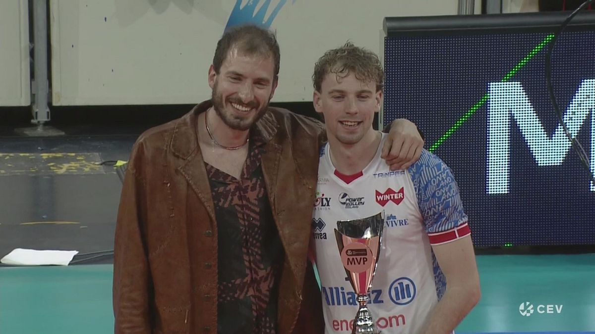 CEV Challenge Cup, Reggers riceve il titolo di MVP