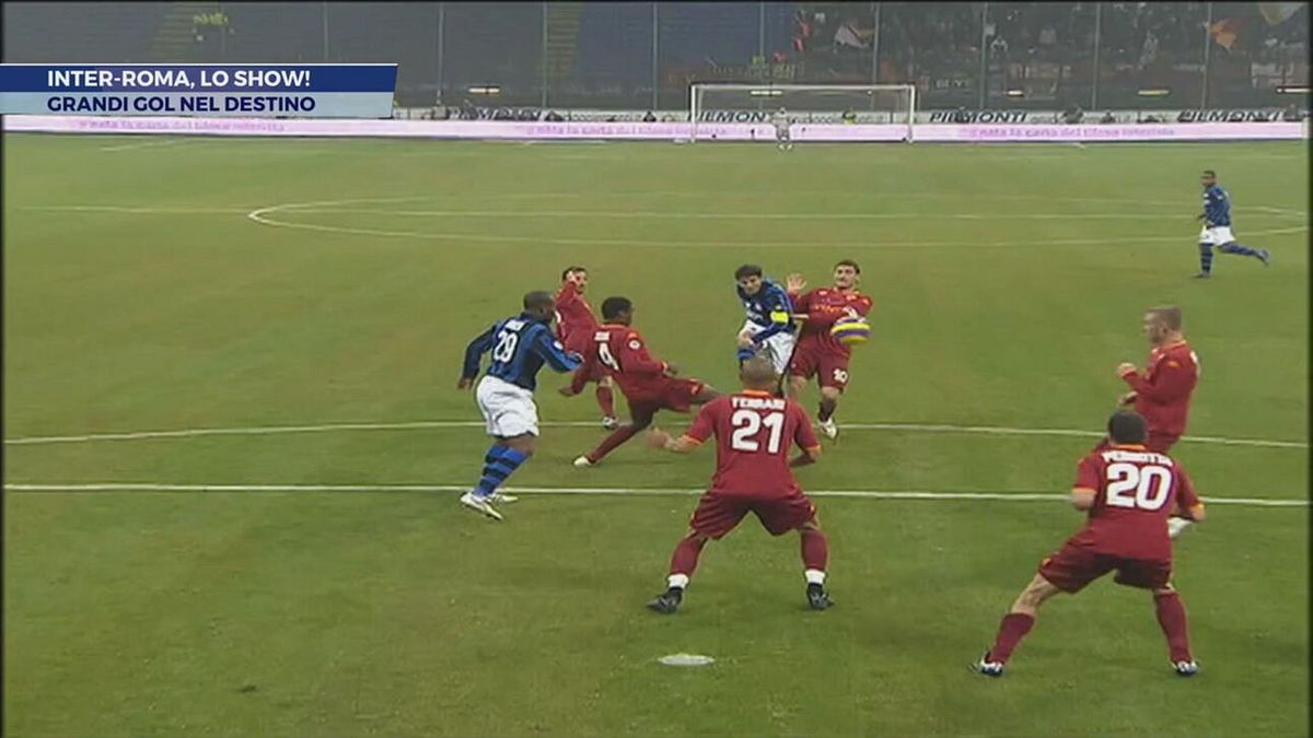 Inter-Roma, lo show!