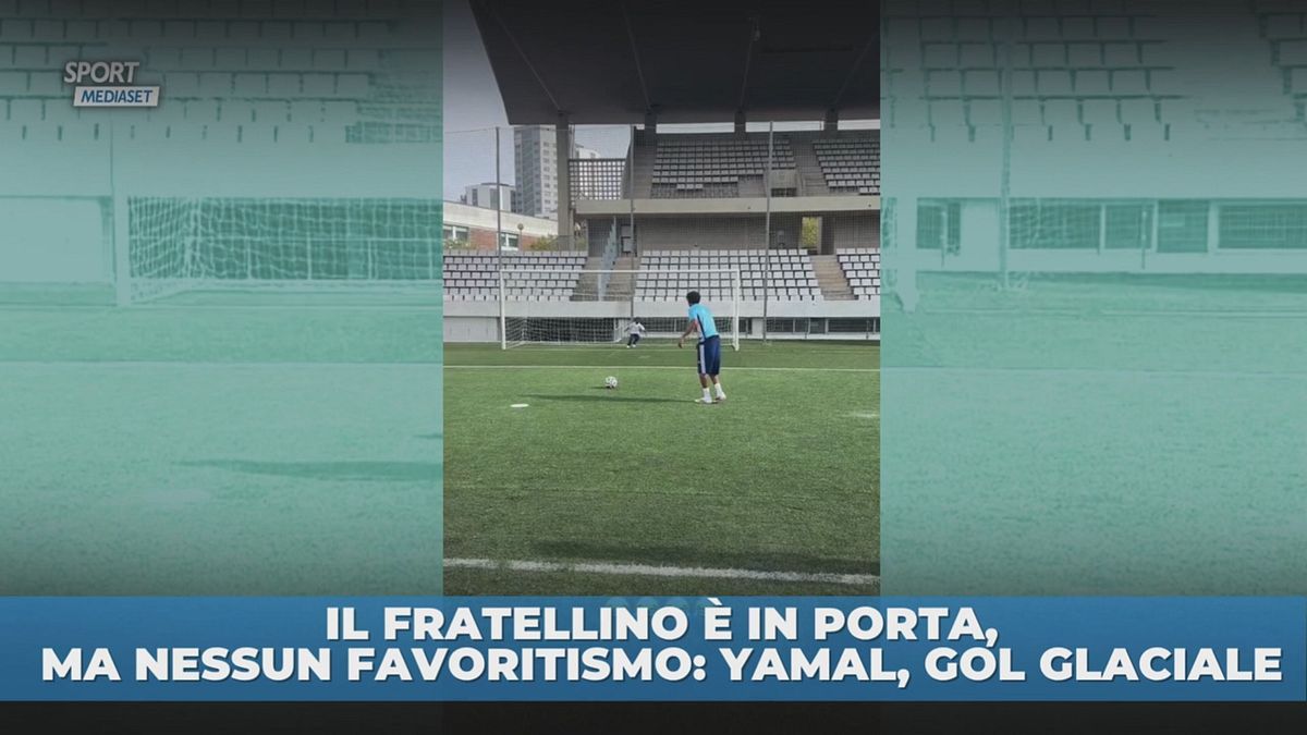 Yamal batte un dolcissimo portiere