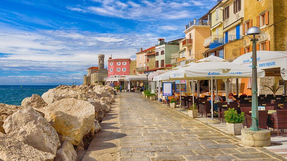Pirano, il lungomare