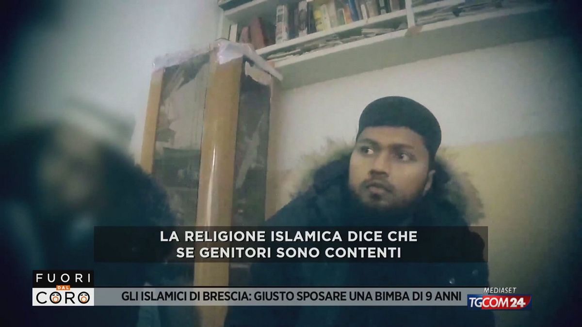 18.55 ESPULSO L'IMAM DELLE SPOSE BAMBINE SRV