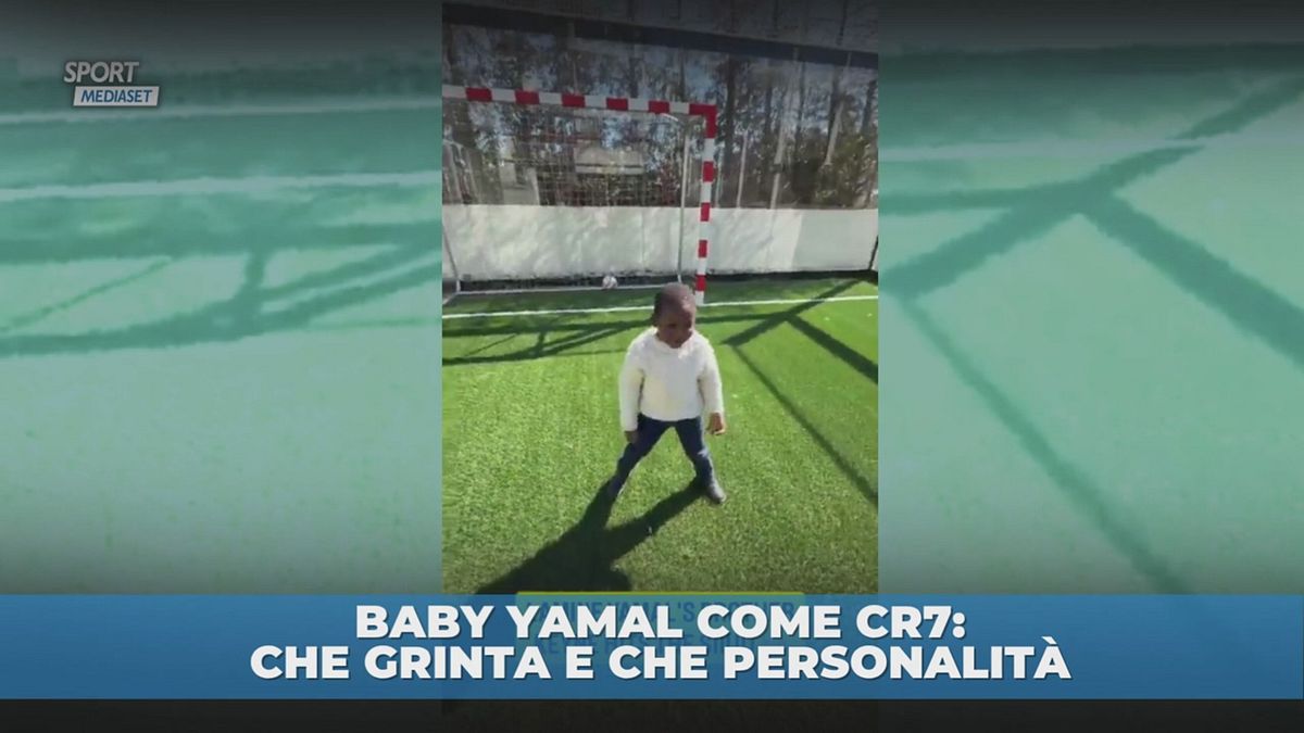 Baby Yamal come CR7