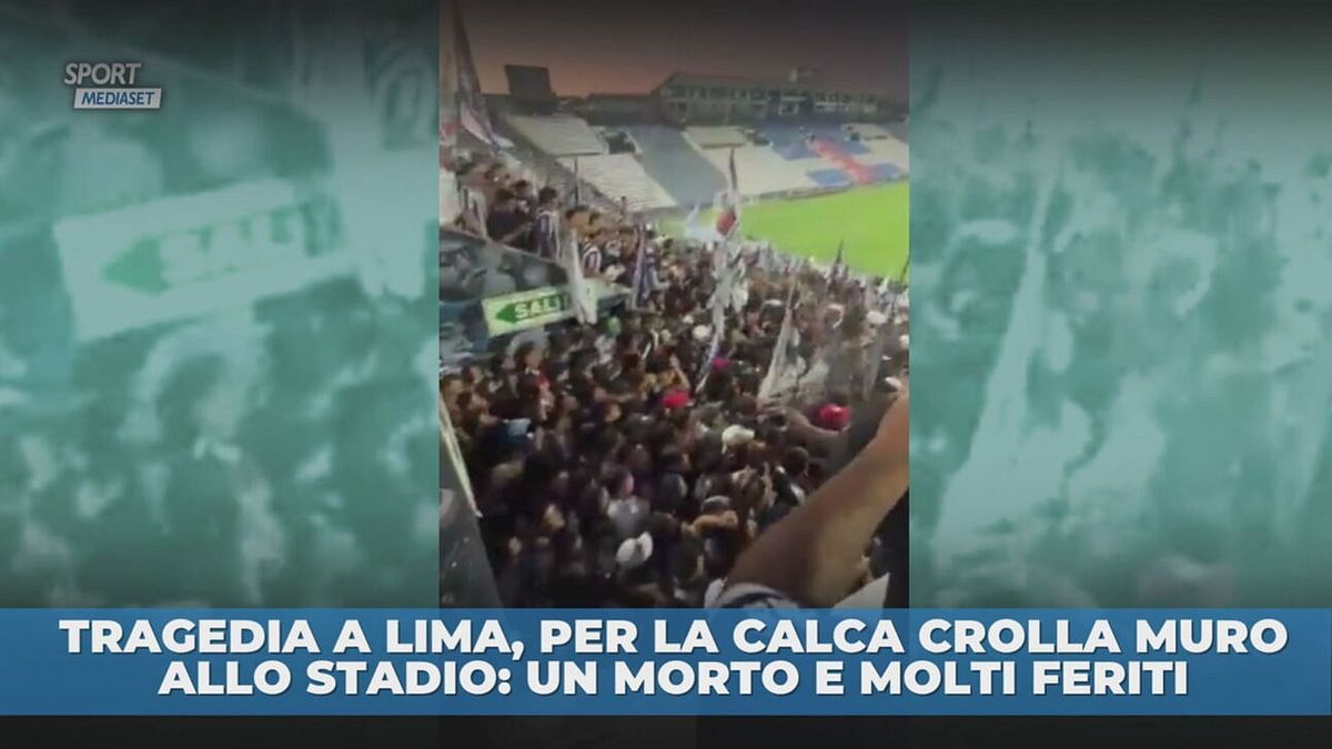 Perù: crolla muro dello stadio a Lima