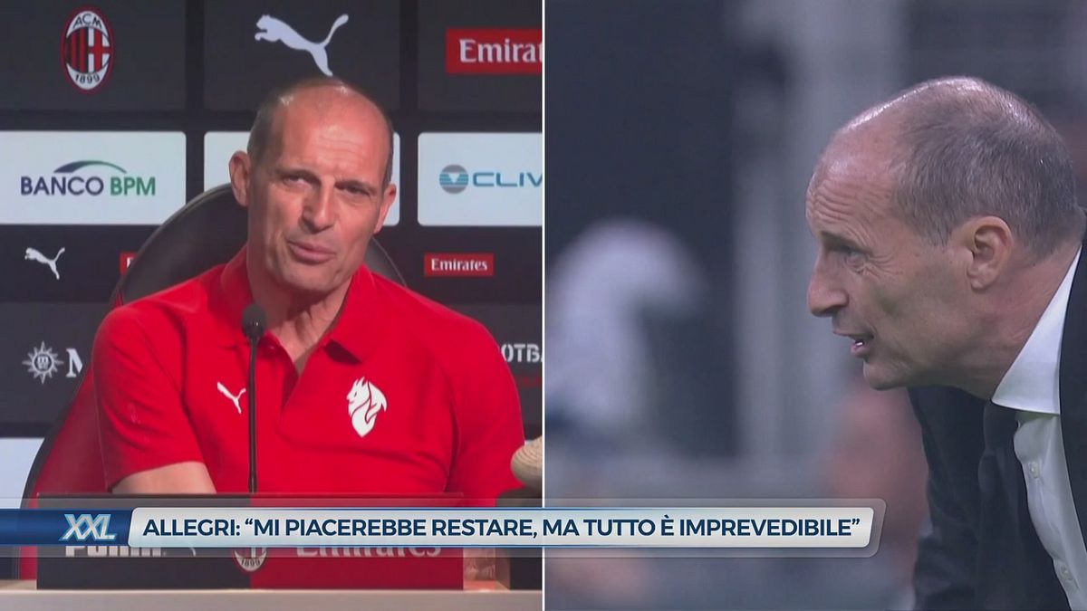 Allegri: "Mi piacerebbe restare, ma tutto è imprevedibile"