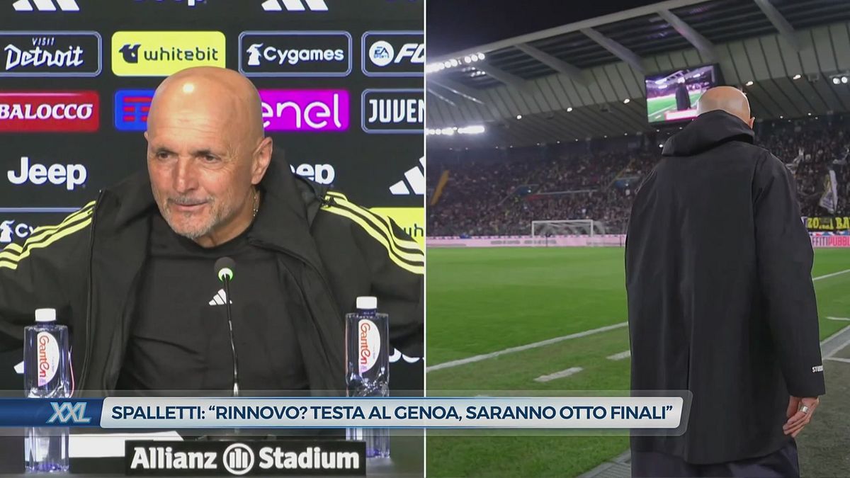 Spalletti: "Rinnovo? Testa al Genoa, saranno otto finali"