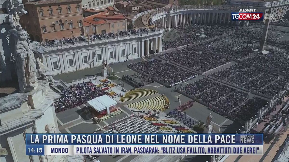 Breaking News delle 14.00 | La prima Pasqua di Leone nel nome della pace