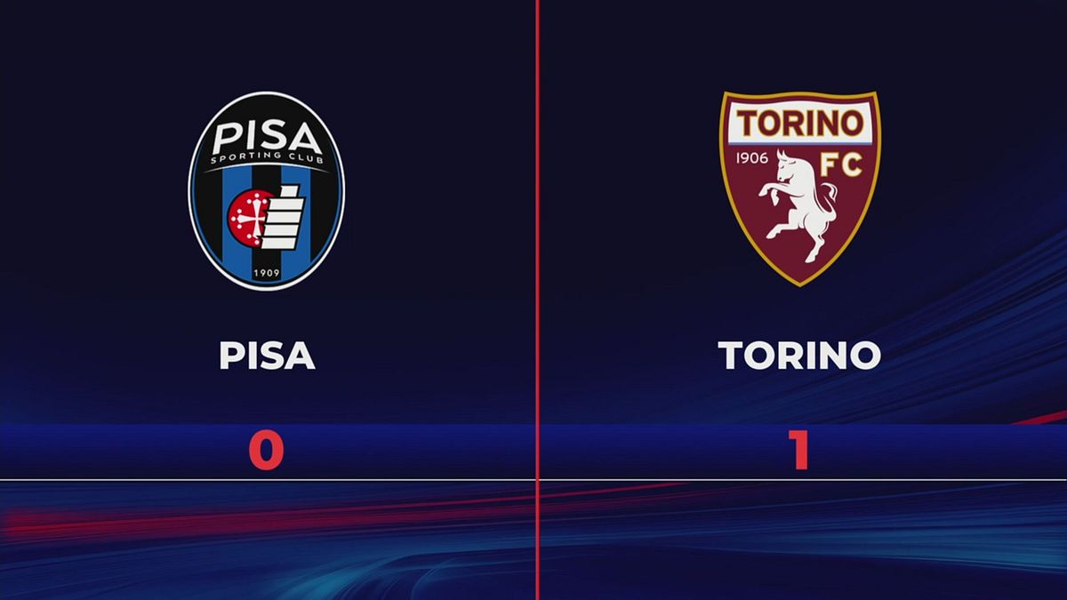 Pisa-Torino 0-1: gli highlights