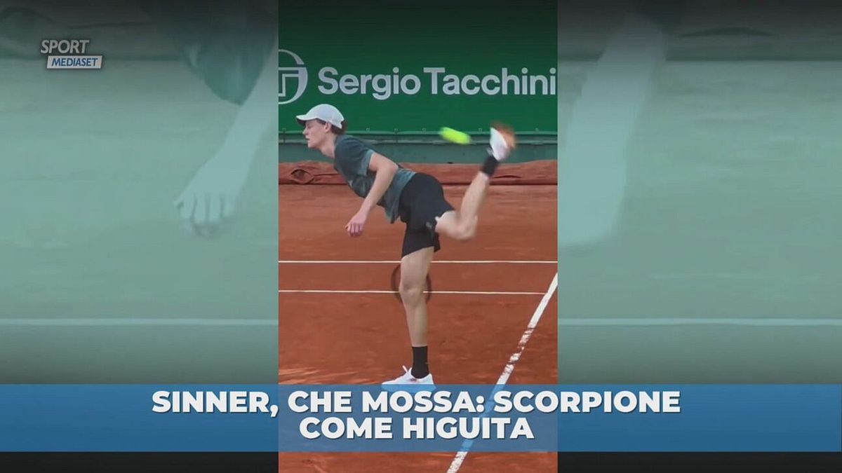 Sinner come Higuita: la mossa dello scorpione