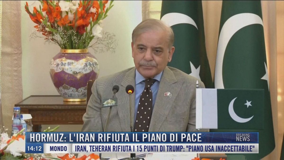 Breaking News delle 14.00 | Hormuz: l'Iran rifiuta il piano di pace