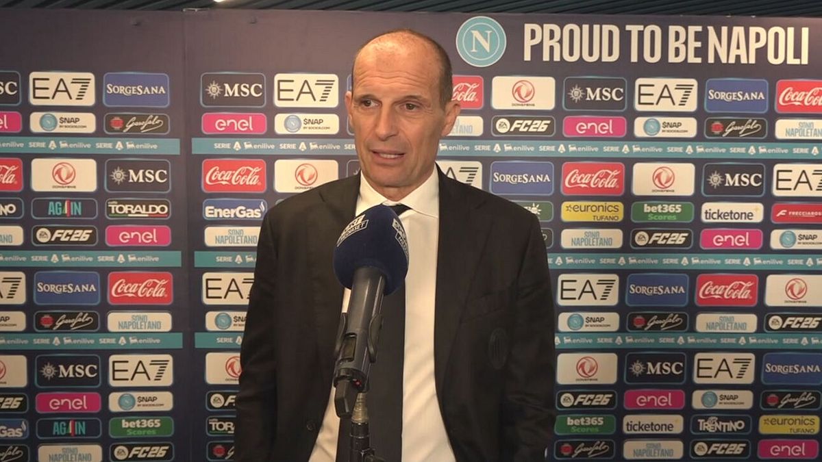 Allegri: "Partita decisa da un episodio, Leão purtroppo non sta bene"