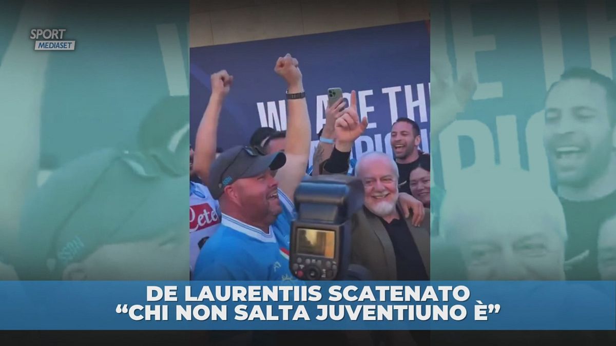De Laurentiis scatenato