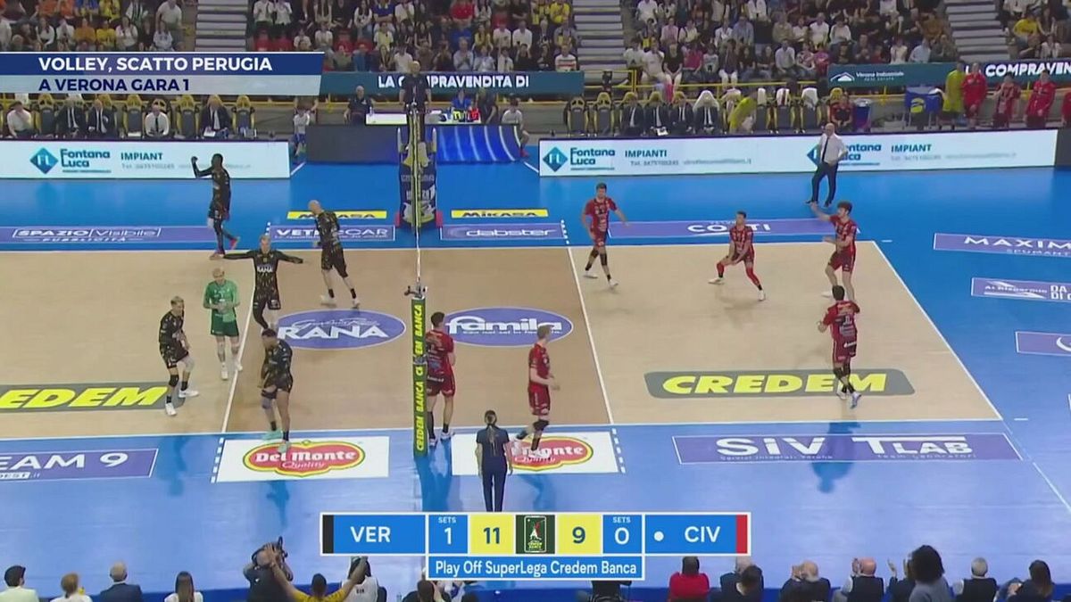 Volley, scatto Perugia