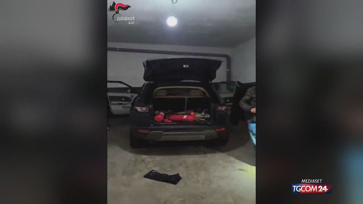 carabinieri auto rubate bari per sito SRV