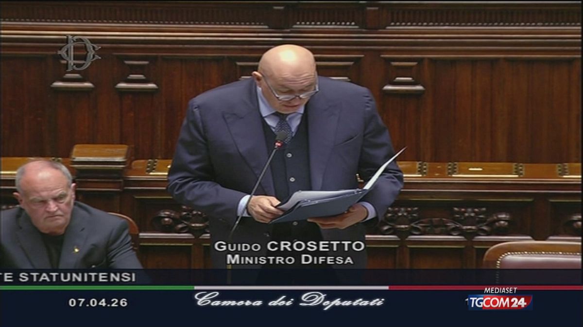 CROSETTO SU BASI ALLA CAMERA X SITO SRV