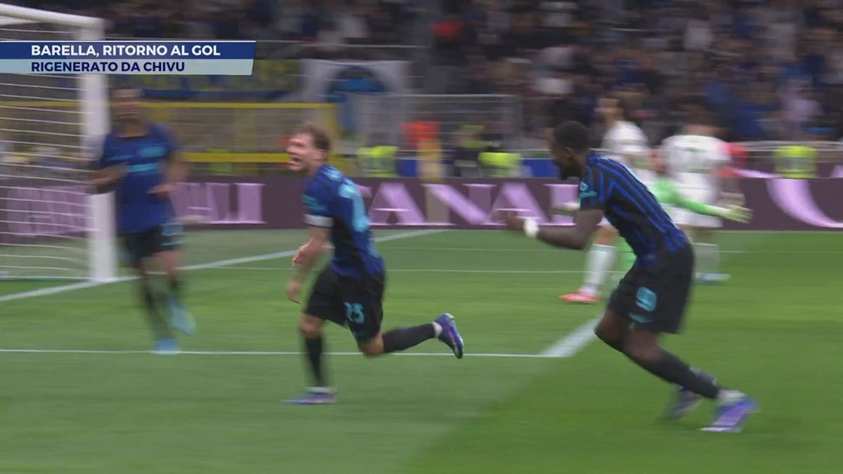 Barella, ritorno al gol